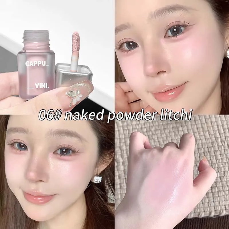 Blush Líquido Vibrante, Hidratante E Sedoso, Ilumina O Tom Da Pele.