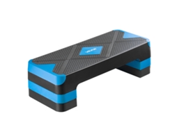 Plataforma de Exercícios Aeróbicos Vevor 71 x 28 cm Ajustável em 4 Níveis, Azul