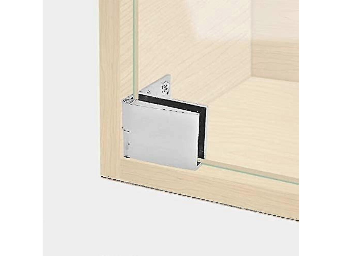 Conjunto De 4 Dobradiças Para Portas De Vidro Para Armários Para Adegas Para Vitrines