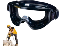 Óculos de Segurança para Trabalho Óculos de Proteção Antiembaçante com Lentes Transparentes, À Prova de CHABERLU