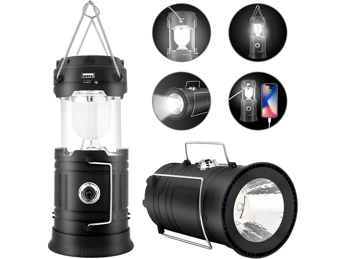 Lanterna De Camping Led, Recarregável E Impermeável Para Suas Aventuras Ao Ar Livre. Olysi Shop