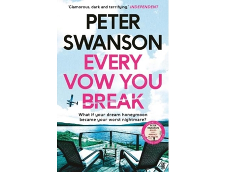 Livro every vow you break de peter swanson (inglês)