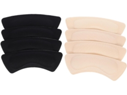 Beaupretty Conjunto De 4 Pares Protetores Calcanhar Autoadesivos Femininos, Antiderrapantes Para Sapatos De Salto Alto