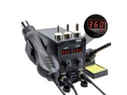 Estação De Solda, Display Digital, Temperatura Ajustável, 8586d(c Conjunto)