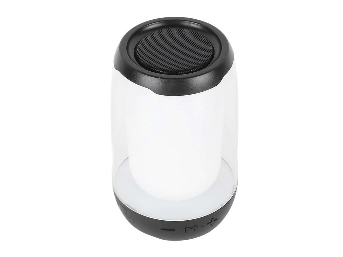 Caixa De Som Bluetooth Portátil Com Subwoofer, Luz Ambiente, Sem Fio Para Casa E Exterior