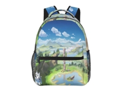 Mochila J47 Genshin Impact Para Escola E Trabalho, Leve E À Prova Dágua, Mochila Estilosa Para Estudantes E Adultos. Olysi Shop