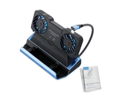 Dock Station Type-c, Expansão Multi-porta, Resfriamento Com Duas Ventoinhas, Console De Jogos 9 Em 1.