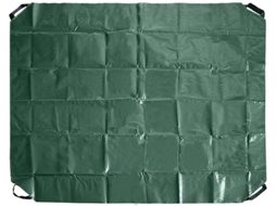Waterproof Tarp With 4-handles For Outdoor Protection, Suitable For Yard Work, Garden, Leaf Collection, And Camping
