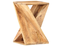Side Table, Side Tables Vidaxl Marrom Madeira (n/a)