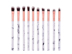 Conjunto De Pincéis Para Maquiagem Aplicar Base E Sombra De Olhos