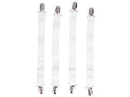 KOFIHETY Fixador Para Colchão, Tiras Para Suporte De Lençóis Com Presilhas Longas Para Prender Lençóis Em Colchões De Qualquer Tamanho, Instalação Em Forma De