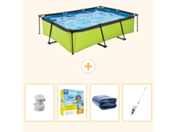 Exit-toys Piscina Exit Retangular - 300x200x65 Cm - 5-peças S196