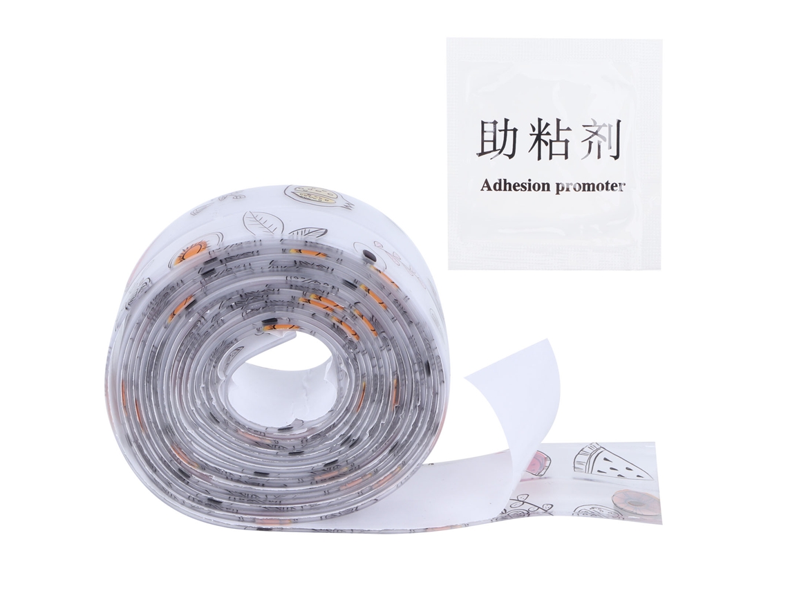 Cinta De Sellado Impermeable Autoadehesiva Para Baño Cocina 3,2m Patrón De Frutas
