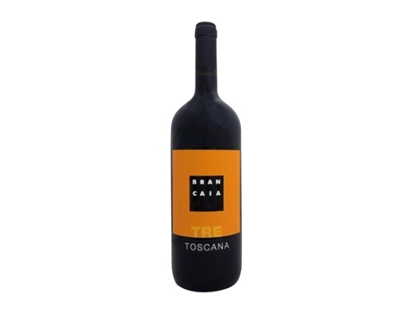 Vinho BRANCAIA Tre Lagrein Merlot Rosso Toscana Garrafa Magnum (1.5 L - 1 Unidade)
