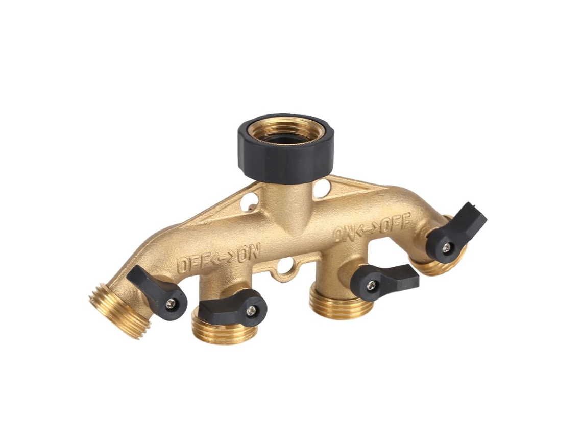 Conector De Mangueira, Divisor De Mangueira De 4 Vias