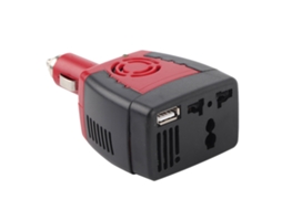 Inversor De Energia Carro Usb 2.1a Dc 12v Para Ac 220v 150w Conversor Carregador Para Celular Notebook