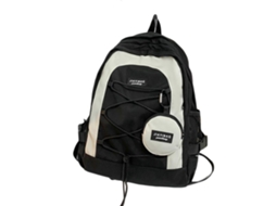 Mochila Escolar, Bolsa De Ombro, Grande Capacidade, Mochila De Estudante, Versátil, Resistente A Respingos, Leve, Vermelha Olysi Shop