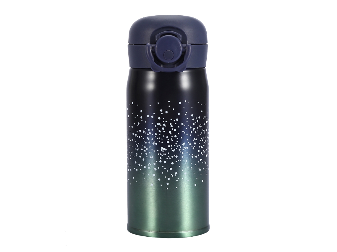 EIOORORRIY Caneca térmica de aço inoxidável com isolamento a vácuo de 350 ml