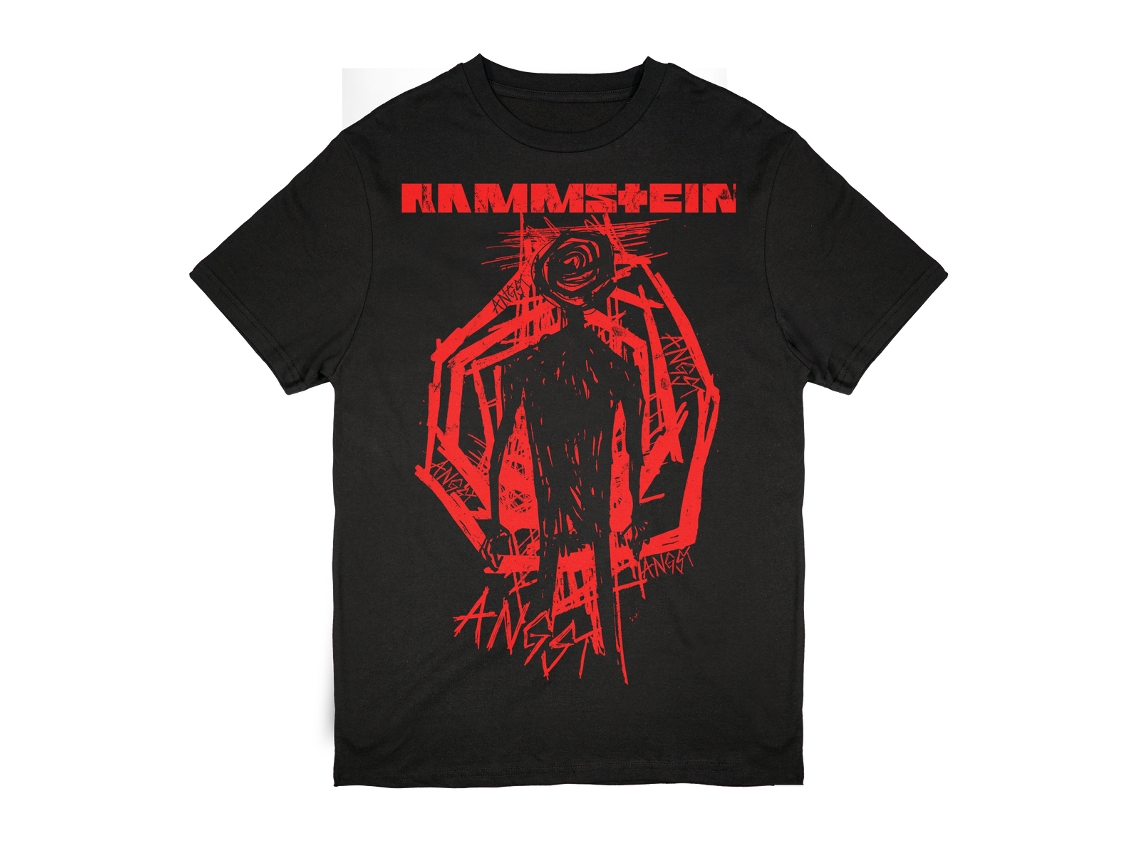 Rockinstone T-shirt Rammstein Band Schwarzer Mann Size:xxl