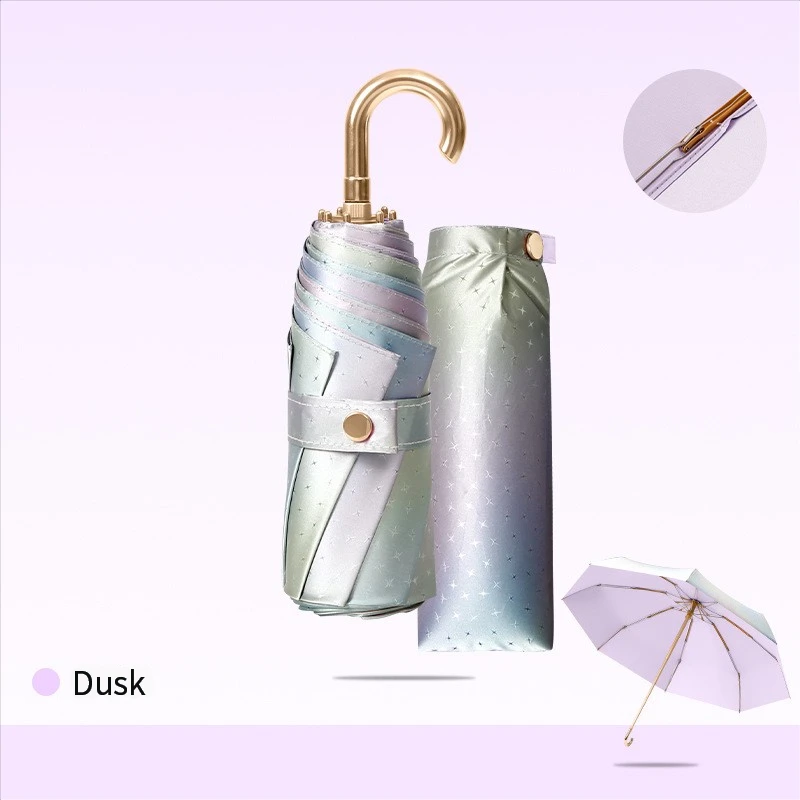 Guarda Sol Portátil com Proteção Solar MDUG taro Purple 8k