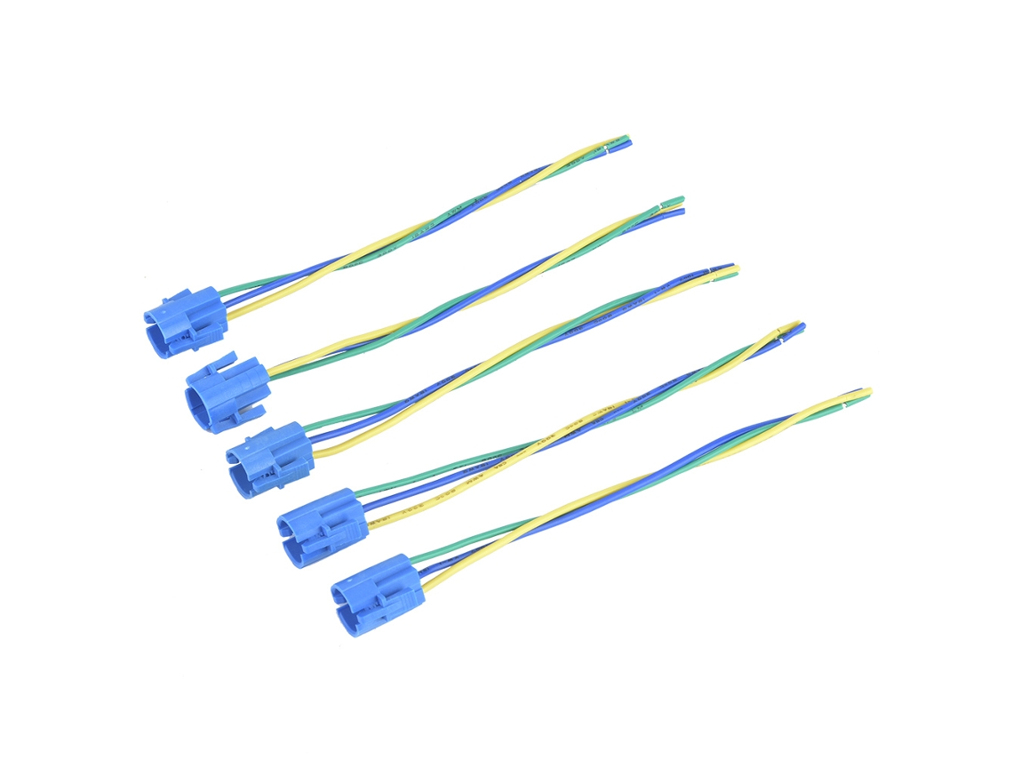 Laxiscreed Interruptor De Botão Metálico 3 Fios Para Ligação Direta Com Tomada De Cabo