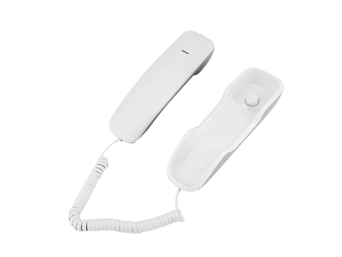 Telefone De Parede Com Redução De Ruído, Rediscagem Do Último Número, Sem Perturbação, Telefone De Parede, Branco Brilvibera