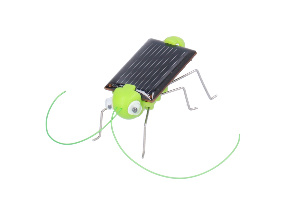 Ats brinquedo Grilo Solar com Movimento Brinquedo Educativo de Insetos Solar para Crianças Verde