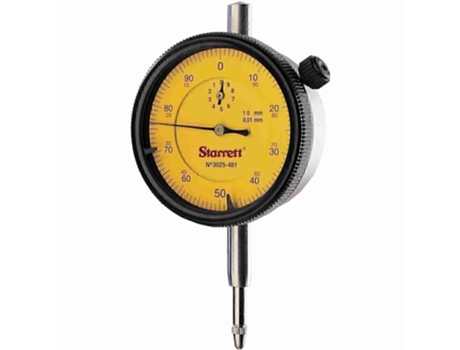 FAIXA DE RELÓGIO COMPARADOR STARRETT STARRETT: 10MMX0,01MM; DISCAGEM: 0,100 STARRETT