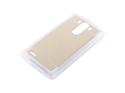 Capa de Celular Lg G3 Capa de Celular de Tpu com Espelho Eletroplatado (dourado) EOOCOO (espelho, Macia)