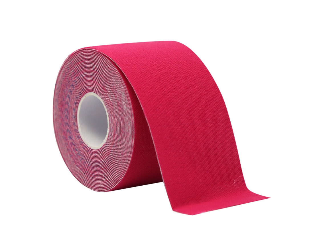 Bandagem Kinesiológica Desportiva - Tamanho Desportivo 5cm X 5m, Rosa
