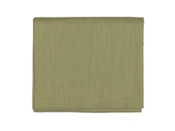 Tovaglia Da 8 Fazzini Canvas Di Puro Cotone Fiammato Con Alta Balza Applicata A Mano Tinto Indanthrene (145x220)