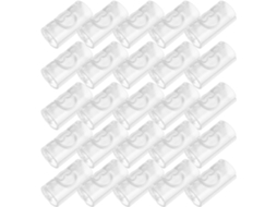 Supvox Conjunto De 30-presilhas Folha Reforçadas Em Abs, Ajuste Duplo, Fixadores Multiuso Que Evitam Rugas, Ideais Para