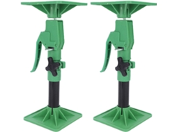 Macaco Telescópico Para Armários, Haste De Suporte Ajustável, 2 Peças, Aço Carbono Para Levantar Drywall E Armários