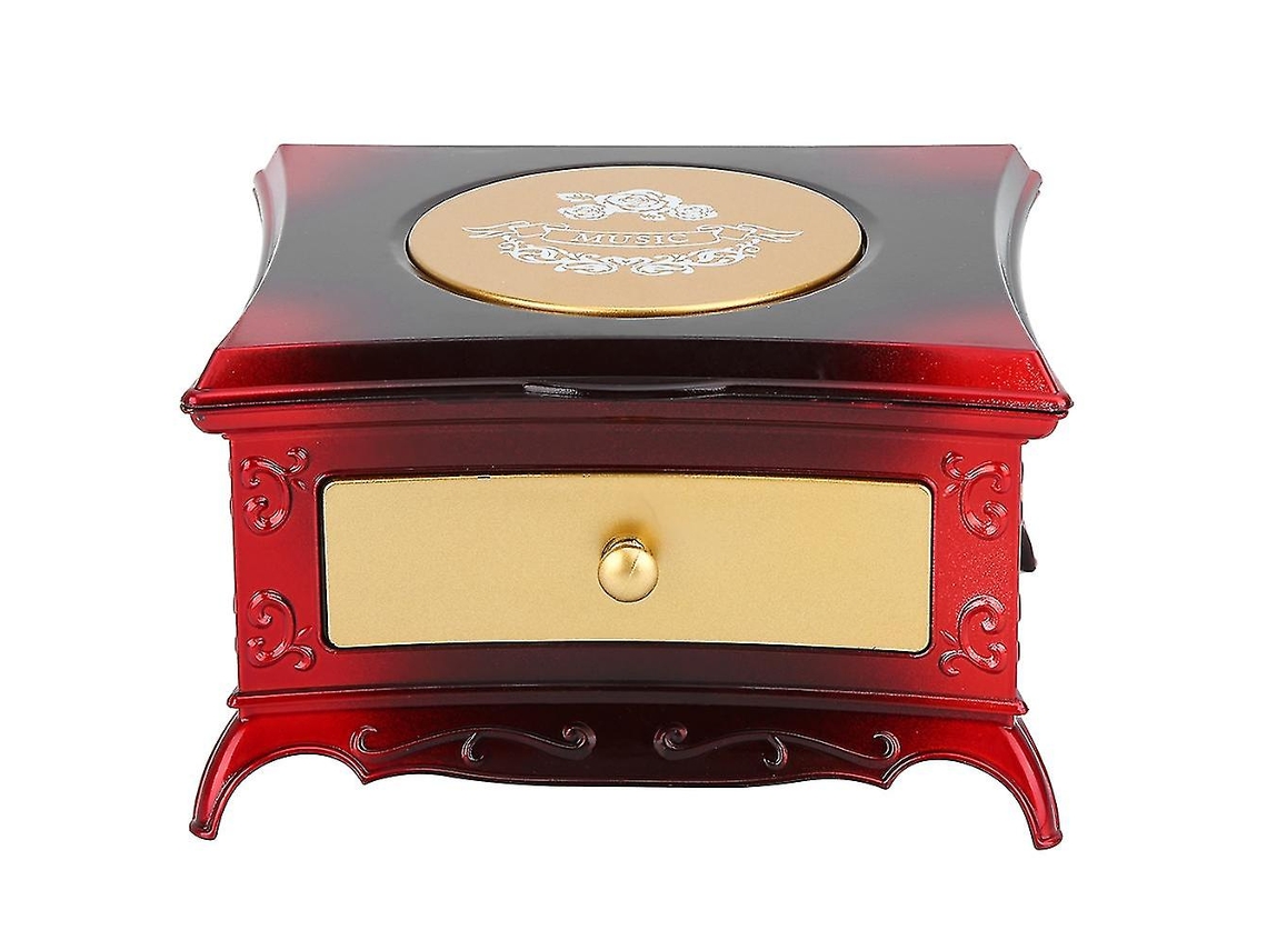 Caixa De Música Para Joias Com Tema De Balé Presente Decorativo Vermelho Para Casa Hengjian