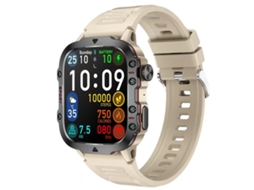 Smart Watch Monitor de Oxigênio no Sangue Cor Creme GODTVAGT