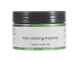 2026 120g Crema de Tinte Desechable Unisex para Cabello Barro de Coloración Cera de Peinado (verde)