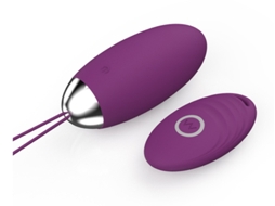 Vibrador de controle remoto Yizhood (Roxa)