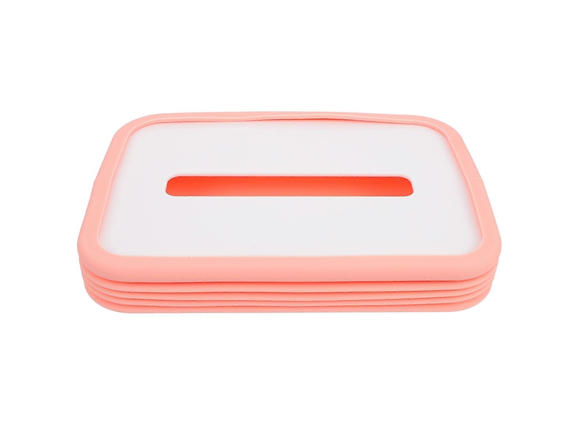 Caixa De Lenços Dobrável De Silicone Rosa Com Material Resistente, Perfeita Para Armazenamento. Olysi Shop