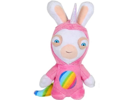 Peluche  Les Lapins Cretins Lapicorn (18cm)