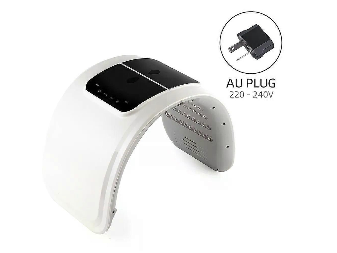 Máscara Facial Profissional de Led Pdt com 7 Cores, Terapia Luz Vermelha, Dispositivo Rejuvenescimento da Pele , Lifting Facial, Máquina GOKOCO