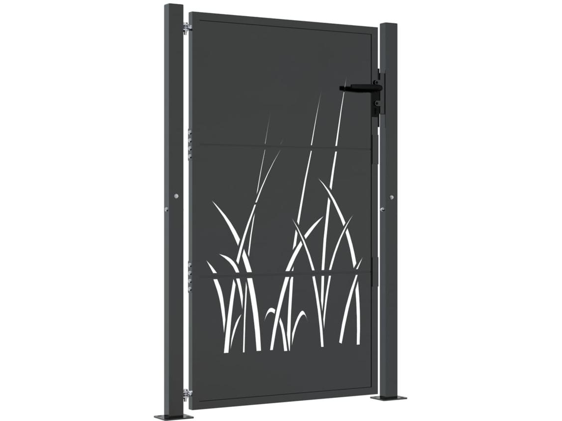 Garden Gate, Garden Gates Vidaxl Antracite Aço (100 X 125 Cm)