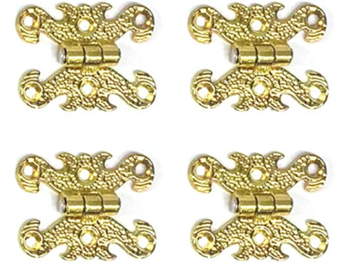 Dobradiça Decorativa, Dobradiça De Liga Zinco Antiga Para Armário, Caixa De Madeira, Acessórios De Ferragens Para Móveis