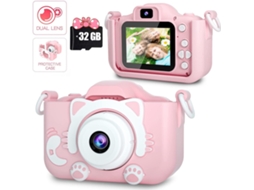 Cartoon Cat Câmera Câmera Infantil STELASPLEN