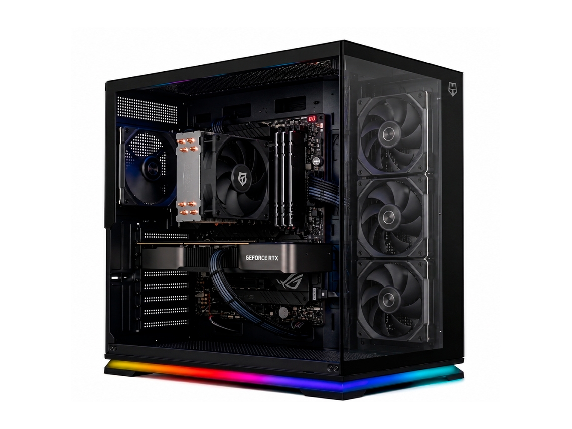Desktop Gaming Hummer Galaxy Preto (intel I7 14700kf - 32gb Ram Ddr4 - 1tb Ssd - Rtx 5060 - Windows 11)