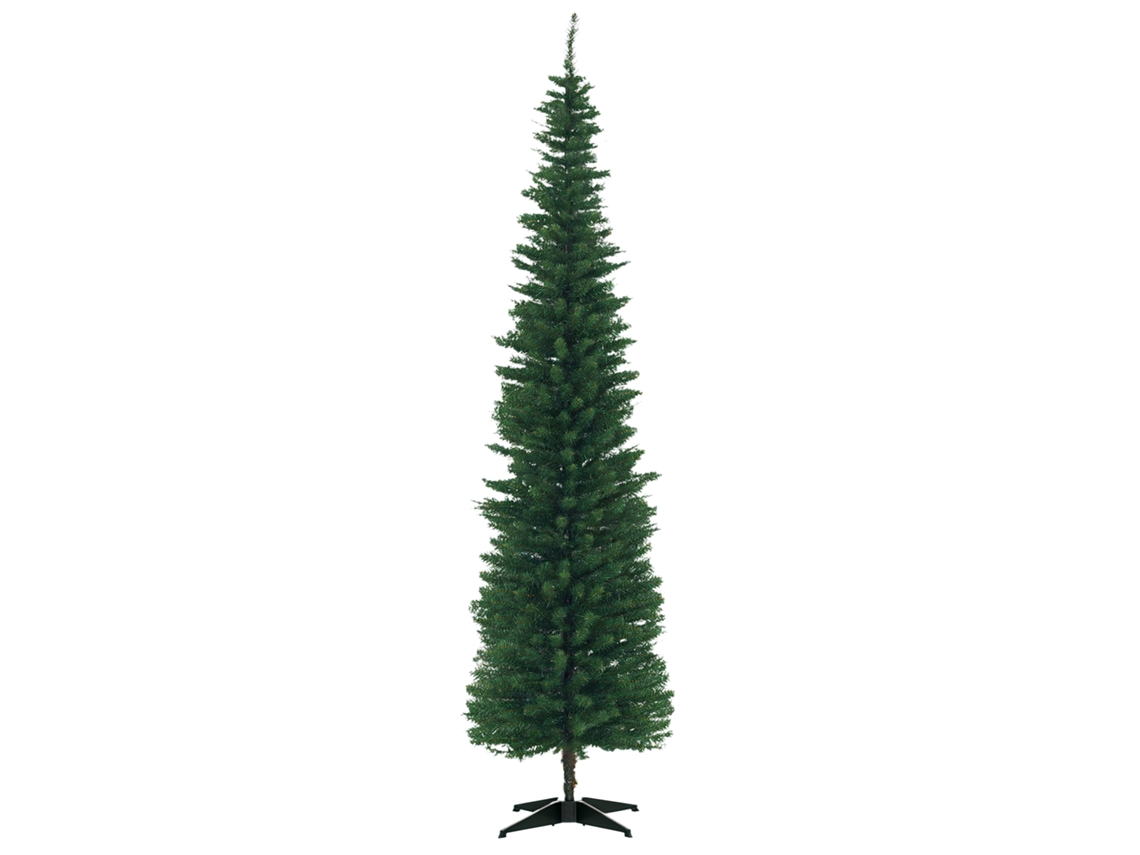 Árvore Natal 210 Cm Com Estrela E Base Incluída Verde
