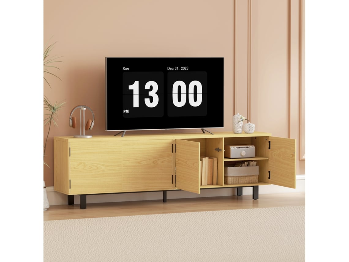 Suporte Para Tv De 180 Cm, Móvel Para Tvs De 82 Polegadas, Design Moderno E Versátil