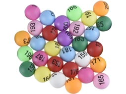 Conjunto De 100 Bolas De Tênis De Mesa Numeradas (1-100), 4 Cm