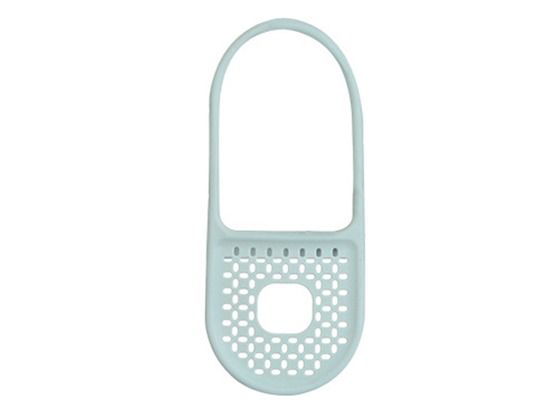 Nova Line suporte de Esponja para Pia de Cozinha Tpr Dobrável com Drenagem Hanging Caddy Verde