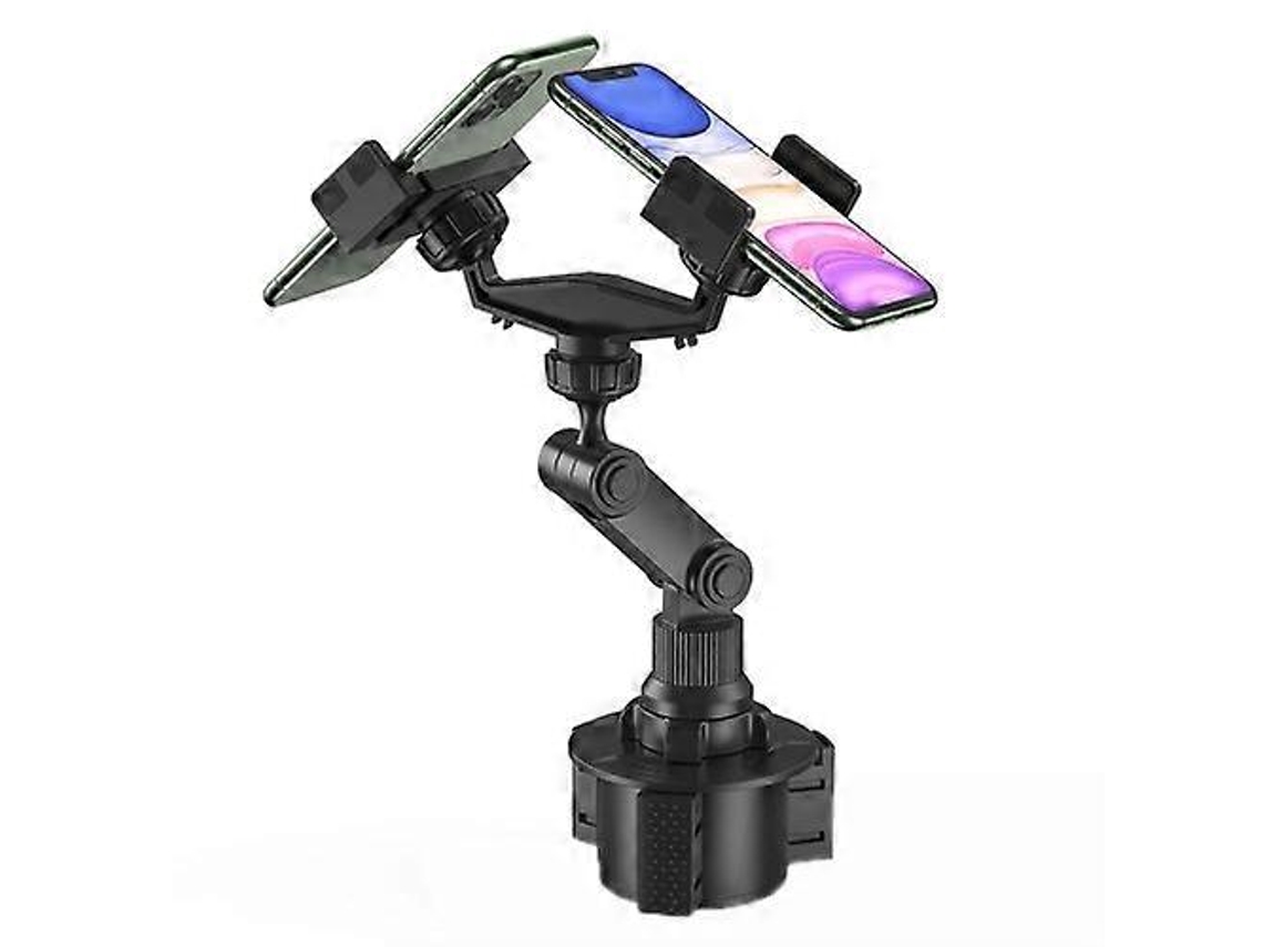 Suporte Multifuncional Giratório De Dupla Fixação Para Copos E Celular. Nostalgia88