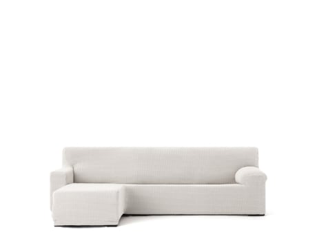 Capa para Sofá Chaise Longue Esquerda Bielástica EYSA (360 x 120 x 120 - Algodão - Cru)